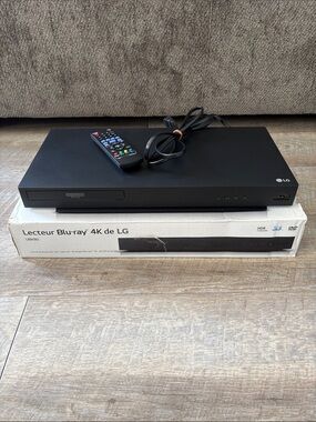 LG 4K Blu-ray Player UBK80